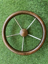 Ruota timone teak usato  Quartu Sant Elena