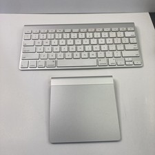 Teclado e trackpad sem fio Bluetooth Apple Magic genuíno modelo A1314 e A1339 comprar usado  Enviando para Brazil