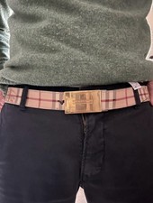 Cintura burberry uomo usato  Grumo Nevano