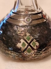 silver overlay perfume bottle for sale  Monterey