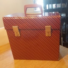 Vintage striped burgundy for sale  TRING