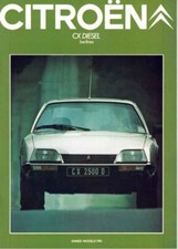Catalogue brochure citroën d'occasion  Saône