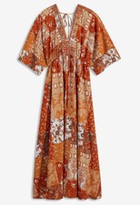 Kaftan kleid weiß gebraucht kaufen  Deutschland