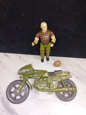 GI Joe RAM Rapid Fire Motocicleta Solta Incompleta 1982 E GI Joe SALVO & CAPACETE comprar usado  Enviando para Brazil