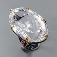 Usado, Anel de quartzo natural 925 prata esterlina tamanho 7/R427814 joias 60 quilates comprar usado Usado, Anel de quartzo natural 925 prata esterlina tamanho 7/R427814 joias 60 quilates comprar usado  Enviando para Brazil