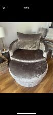 Crushed velvet cuddle for sale  SALISBURY