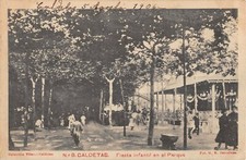 CPA ESPAGNE CALDETAS FIESTA INFANTIL EN EL PARQUE (cliché rare comprar usado  Enviando para Brazil