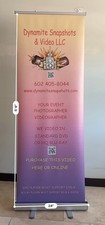 Retractable roll banner for sale  Tacoma