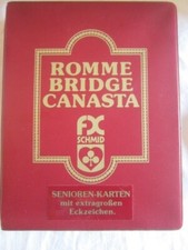 Schmid spielkarten romme gebraucht kaufen  Deutschland