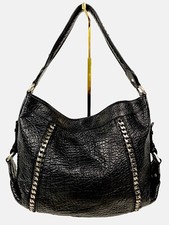 Antiga bolsa de ombro Kenneth Cole texturizada couro preto corrente elo grande hobo comprar usado Antiga bolsa de ombro Kenneth Cole texturizada couro preto corrente elo grande hobo comprar usado  Enviando para Brazil