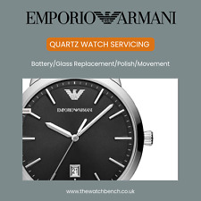 Emporio armani quartz for sale  NESTON