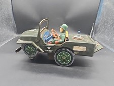 Masudaya army jeep for sale  SOUTHAMPTON