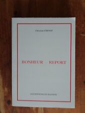 Christiane chenot bonheur d'occasion  Luxeuil-les-Bains