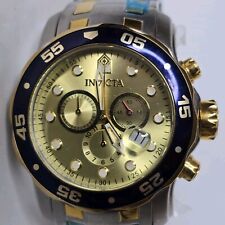 Relógio masculino Invicta Scuba cronógrafo de dois tons 80080 48mm comprar usado  Enviando para Brazil
