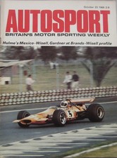 Autosport magazine october for sale  DARWEN