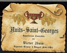 Etiquette vin bourgogne d'occasion  Dijon