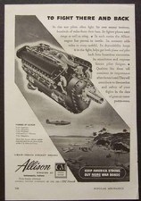 Allison aircraft engine for sale  Diamond Point