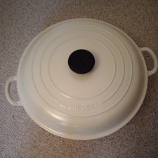 Creuset round shallow for sale  WARE