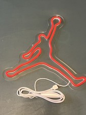 Placa de LED neon basquete Jordan Jump man vermelha comprar usado  Enviando para Brazil