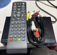 Caixa conversor de TV digital ATCS HD TV 1080 com controle remoto e cabo AUX. Suavemente usado. comprar usado  Enviando para Brazil