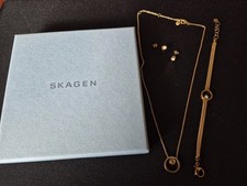 Skagen schmuckset rosegold gebraucht kaufen  Sachsenhagen