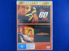 Gone In 60 Seconds / Armageddon - DVD - Região 4 - Postagem rápida!! comprar usado  Enviando para Brazil
