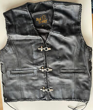 Lederweste vintage leather gebraucht kaufen  Singen (Hohentwiel)