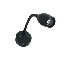 Lampka Kinkiet LED 12V 24V Gooseneck Wewnętrzna Kamper Przyczepa Czarna USB na sprzedaż  PL