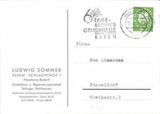 Postkarte fleischereibedarf lu gebraucht kaufen  Deutschland