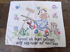 Fodera cuscino ricamo usato Fodera cuscino ricamo usato  San Cassiano