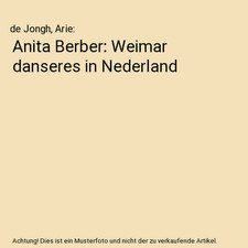 Anita berber weimar gebraucht kaufen  Trebbin