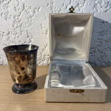 Timbale boîte christofle d'occasion  Andernos-les-Bains