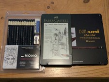 Graphite pencil sets d'occasion  Expédié en Belgium