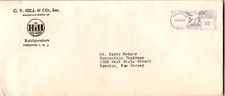 Geladeira C V Hill & Co Trenton NJ envelope Jaycees 1952 comprar usado  Enviando para Brazil