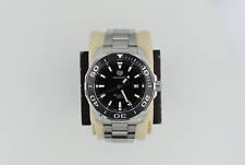 Tag Heuer WAY101A.BA0746 Relógio Aquaracer Masculino Preto Prata Aço Inoxidável 43mm comprar usado  Enviando para Brazil