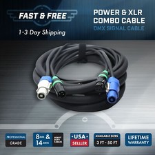 Powercon dmx combo for sale  El Paso