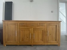Solid wood sideboard for sale  LEICESTER