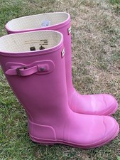 Ladies hunter wellingtons for sale  WOKING