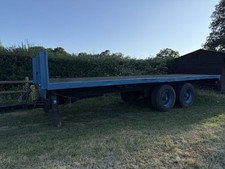 Bale trailer flatbed for sale  HORLEY