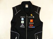 MĘSKA KURTKA KAMIZELKA RZEMIEŚLNICZA SKI TEAM SZWEDZKA X- COUNTRY PEŁNY ZAMEK BŁYSKAWICZNY ROZMIAR: MEDIUM (M) na sprzedaż  PL