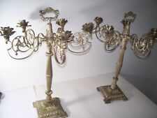 Coppia candelabri braccia usato  Torrenova