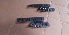 Usado, 1987-1995 MITSUBISHI MAYY MAX 4WD EMBLEMAS DE PARA-LAMA MOTORISTA/PASSAGEIRO USADO FABRICANTE DE EQUIPAMENTO ORIGINAL comprar usado Usado, 1987-1995 MITSUBISHI MAYY MAX 4WD EMBLEMAS DE PARA-LAMA MOTORISTA/PASSAGEIRO USADO FABRICANTE DE EQUIPAMENTO ORIGINAL comprar usado  Enviando para Brazil
