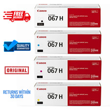 Conjunto de Toner Canon 067H Original 4 Cores BCMY Alto Rendimento NOVO comprar usado  Enviando para Brazil