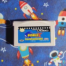 Sonic X A Super Sonic Hero Game Boy Advance Video GBA Somente Carrinho Autêntico comprar usado  Enviando para Brazil