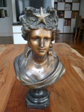 Buste platre marianne d'occasion Buste platre marianne d'occasion  Lyon II