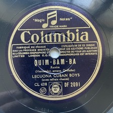 Rpm lecuona cuban d'occasion  Moutiers-les-Mauxfaits