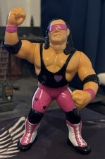 WWF WWE MEGA RARO PURPLE HEART BRET Hitman HART Wrestling HASBRO Series 4 1991, usado comprar usado  Enviando para Brazil