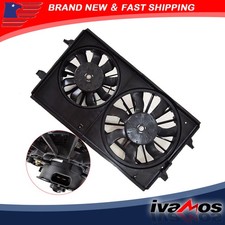 Ventilador de refrigeração radiador duplo 15788745 para 04-12 Chevrolet Malibu 05-10 Pontiac G6 comprar usado  Enviando para Brazil