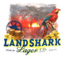Landshark lager fins for sale  Houston
