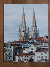 Carte postale aquarelle d'occasion  Calonne-Ricouart